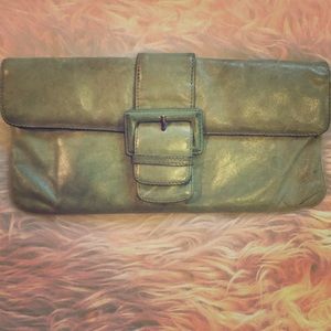 HOBO leather clutch